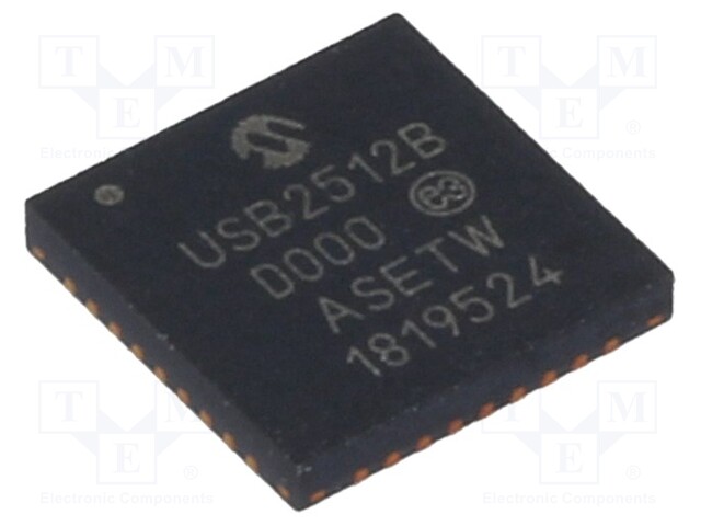 IC: HUB controller; I2C,SMBus,USB 2.0; Hi-Speed; QFN36; 1.5A