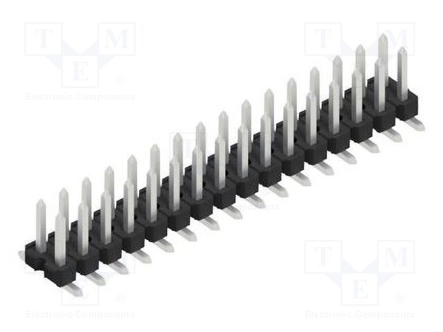 Connector: pin strips; pin header; male; PIN: 32; 2.54mm; SMT; 2x16