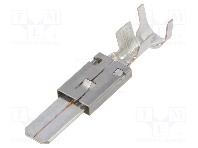Contact; male; 4÷6mm2; Ducon 6.3; tinned; crimped; for cable
