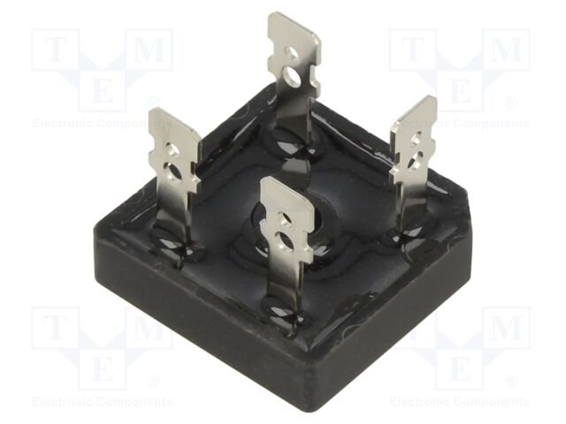 Bridge rectifier: single-phase; 50A; square; THT