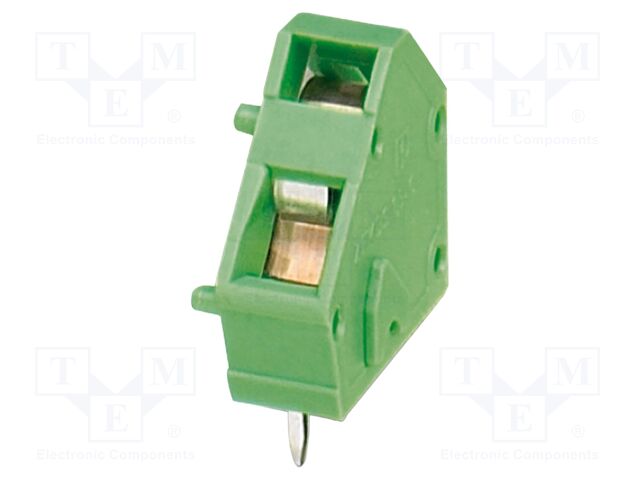 PCB terminal block, rated current: 16 A, nominal cross-secti