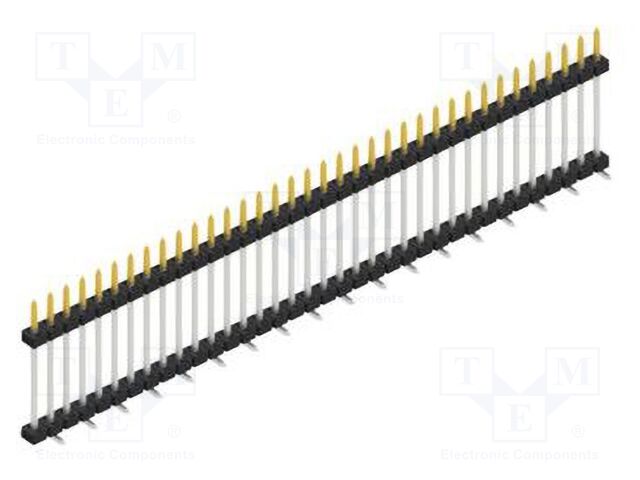 Connector: pin strips; pin header; male; PIN: 36; 2mm; SMT; 1x36