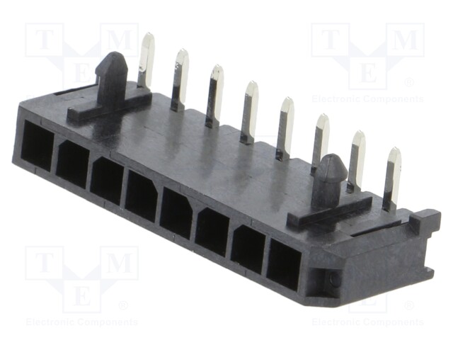 MicroFit 3.0 SR RA TH Peg Tin 8Ckt
