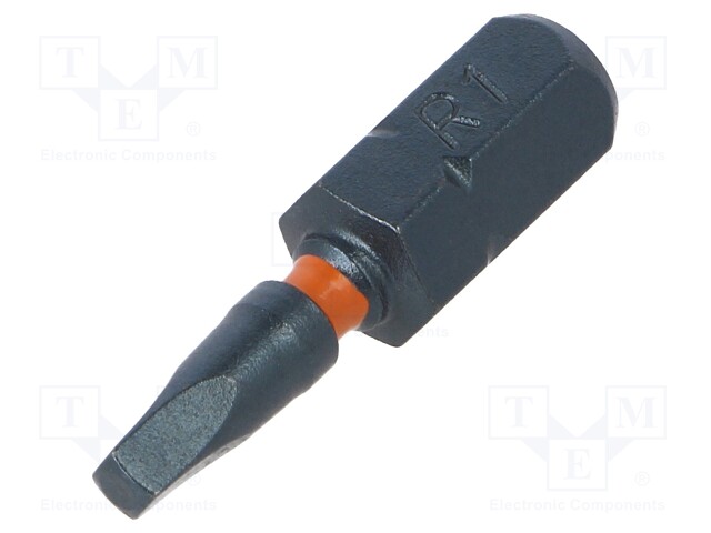 Screwdriver bit; Robertson; ROB1; Overall len: 25mm; Torsion