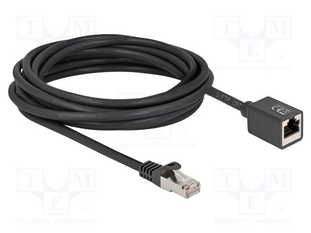 Extender Ethernet; S/FTP; Cat: 6a; RJ45 socket,RJ45 plug; 5m; LSZH