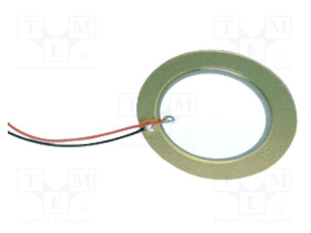 Sound transducer: piezo signaller; cables; 3.1kHz; -20÷70°C; 39nF