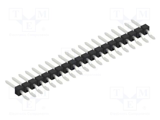 Connector: pin strips; pin header; male; PIN: 20; 2.54mm; SMT; 1x20