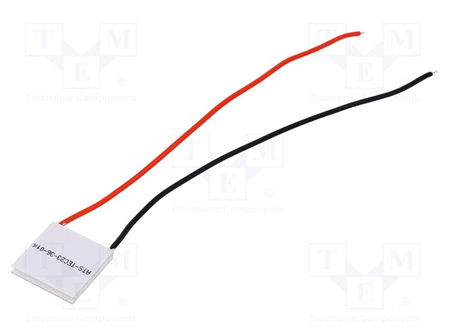 Module: Peltier; 8.5V; 3A; 23x23x3.6mm; 14.9W; Mat: ceramics; 20AWG