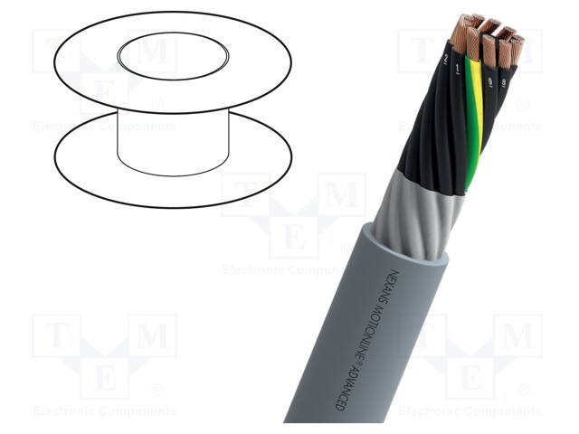 Wire; LC CABLOFLEX,MOTIONLINE® ADVANCED; 12G0,75mm2; unshielded