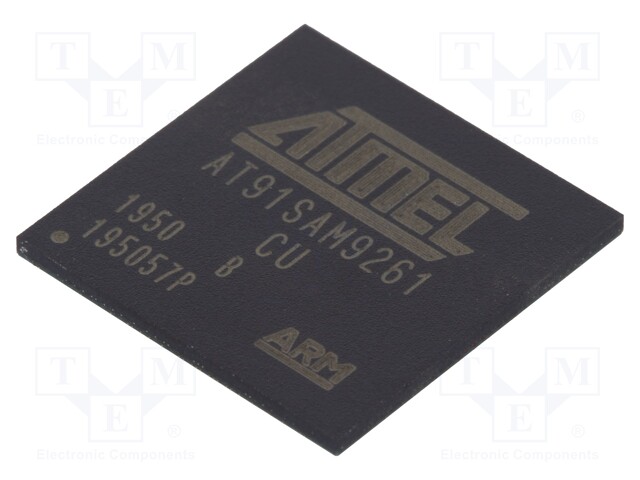 ARM microprocessor; ARM926; SRAM: 160kB; 1.08÷1.32VDC; SMD