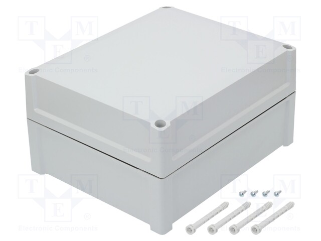 Enclosure: multipurpose; X: 239mm; Y: 289mm; Z: 147mm; TEMPO; ABS