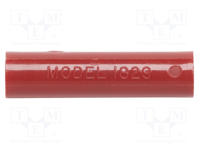 Adapter; red; 5kVDC; 15A; max.55°C; banana 4mm socket