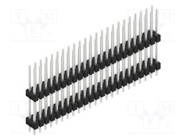 Connector: pin strips; pin header; male; PIN: 46; 2.54mm; THT; 2x23