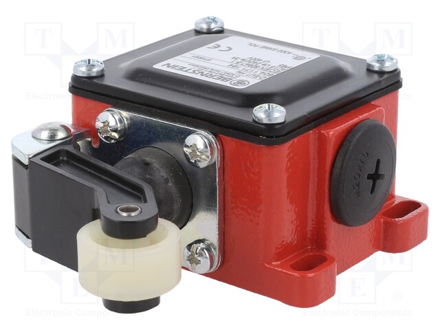 Limit switch; NO + NC; 10A; max.400VAC; M20; IP65; -30÷80°C