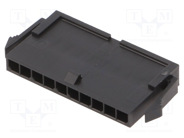 MicroFit 3.0 Inline Plug Panel Mnt 10CKT
