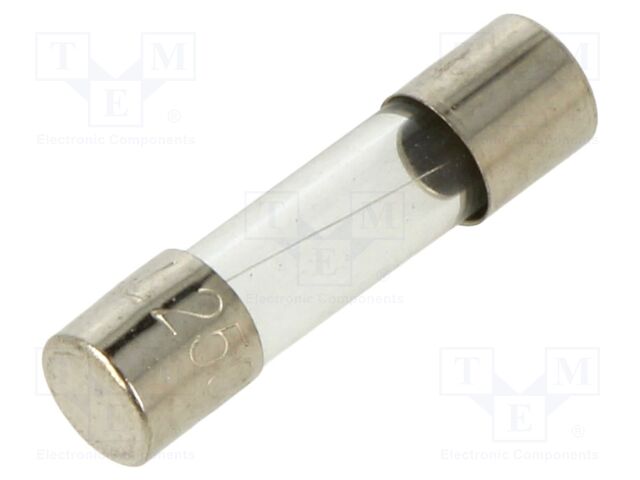 Fuse: fuse; glass; 1A; 250VAC; quick blow; 5x20mm