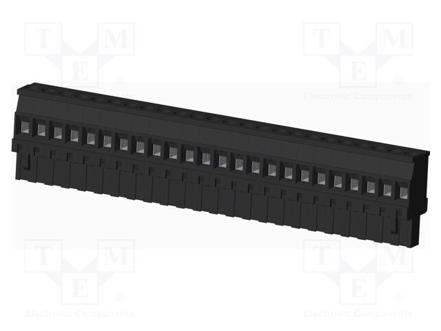 Connector: pluggable terminal block; plug; female; angled 90°