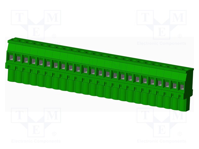 Connector: pluggable terminal block; plug; female; angled 90°