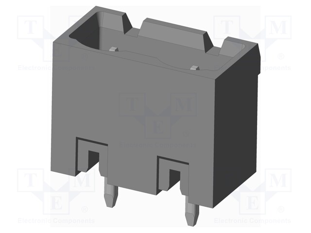 Connector: pluggable terminal block; socket; male; on PCBs