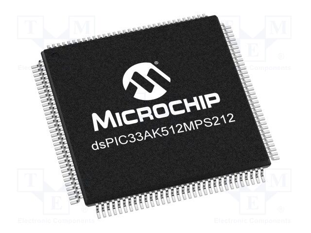 IC: dsPIC microcontroller; 64kB; 64kBSRAM; TQFP128; 3÷3.6VDC