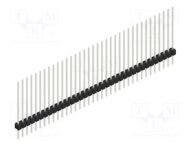 Connector: pin strips; pin header; male; PIN: 36; 2.54mm; THT; 1x36