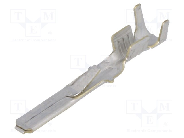 Contact; male; 0.5÷1mm2; G; tinned; crimped; for cable