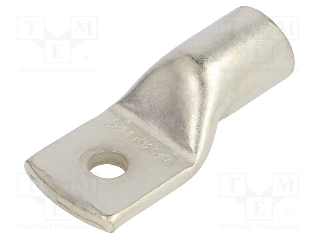 Tip: ring tube; M8; 120mm2; crimped; for cable; tinned; copper