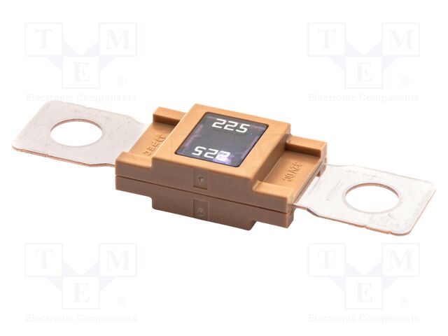 Fuse: fuse; 225A; 32VDC; automotive; 68mm; M8 screw; 68x18.3mm