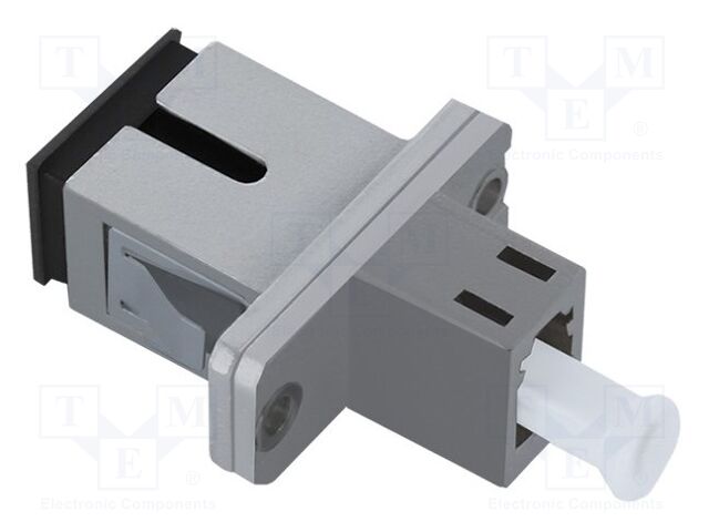 Transition: adapter; LC/UPC,SC/UPC; Connector colour: grey