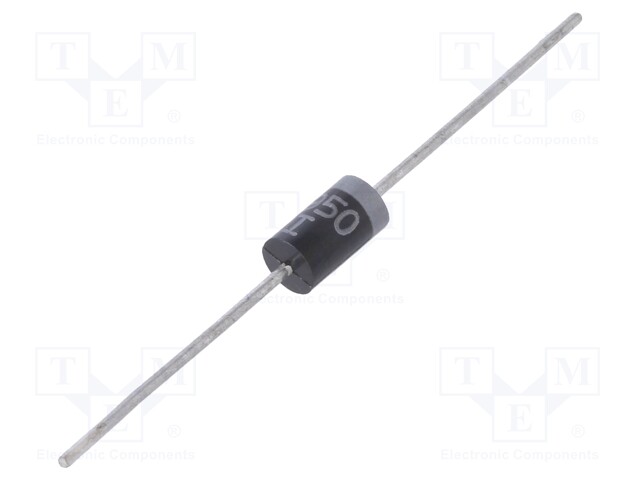 Diode: transil; 1.5kW; 51.05V; 21.4A; unidirectional; Ø9,52x5,21mm