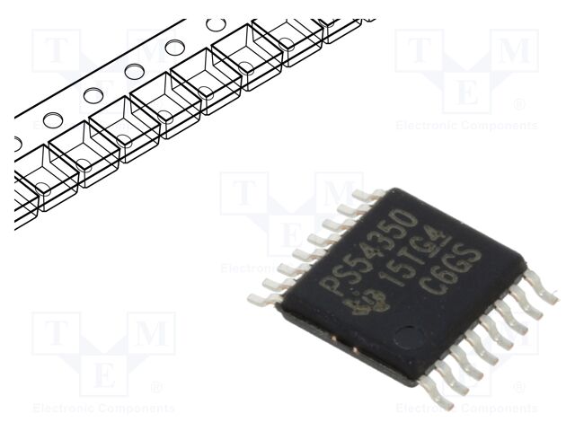 IC: PMIC; DC/DC converter; Uin: 4.5÷20VDC; Uout: 0.9÷12VDC; 3A; Ch: 1