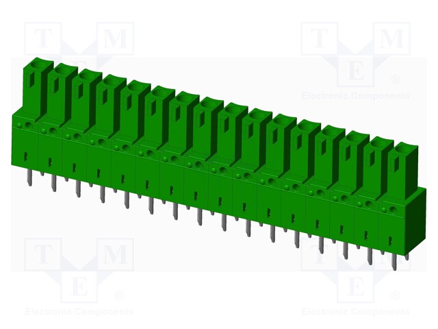 Connector: pluggable terminal block; socket; female; straight
