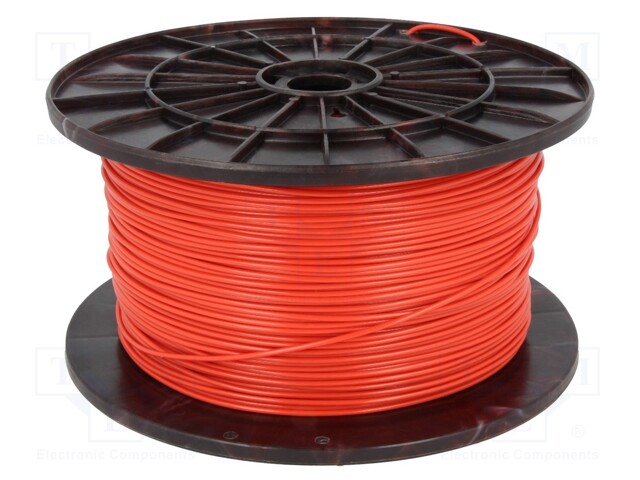 Filament: PLA; 1.75mm; red; 200÷235°C; 1kg; ±0,05mm