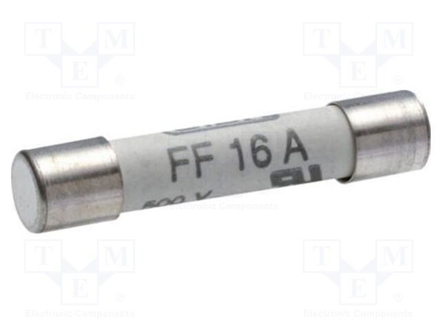 Fuse; 16A; 600V