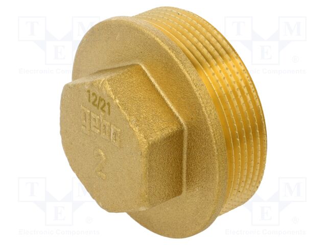 With flange; max.6bar@<90°C,max.16bar@10°C÷30°C; brass CW617N