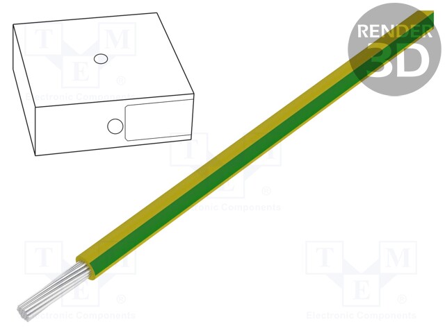 Wire; H05V-K,UL1015,CSA,Multi-Standard SC 2.1,UL1063; stranded