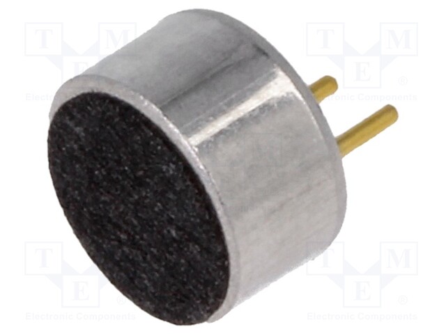 Microphone; Body dim: Ø6x3.5mm; 2.2kΩ; 0.5mA; 1÷10V; 50÷16000Hz