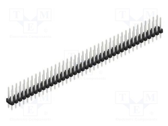 Connector: pin strips; pin header; male; PIN: 78; 2mm; THT; 2x39