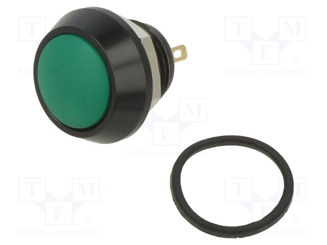 Switch: vandal resistant; Pos: 2; SPST-NO; 5A/24VDC; IP67; OFF-(ON)