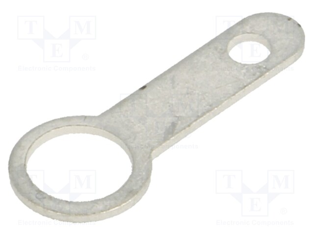 Solder lug terminal; 0.5mm; M4,5; Ø: 4.98mm; soldering; screw