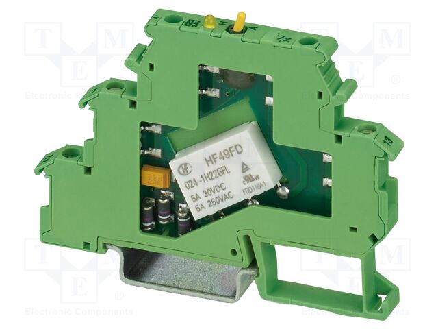 Relay: interface; Mounting: DIN