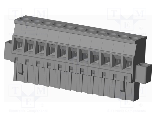 Connector: pluggable terminal block; plug; female; angled 90°