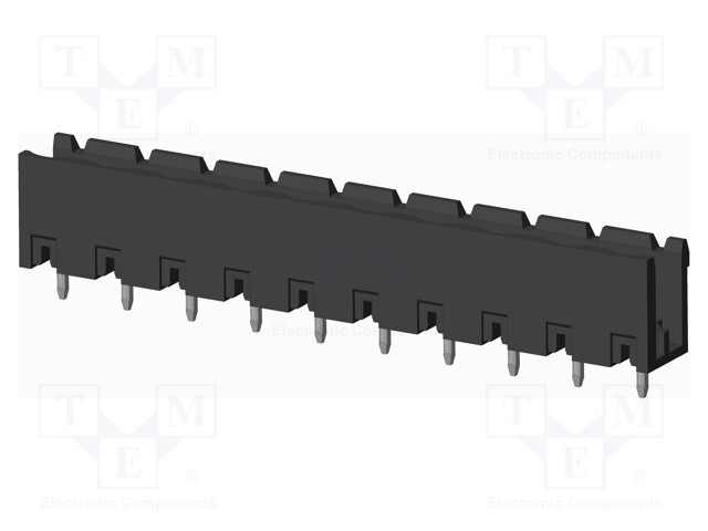 Connector: pluggable terminal block; socket; male; on PCBs