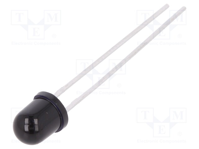 Phototransistor; λp max: 870nm; 70V; 40°; Lens: transparent; 200mW