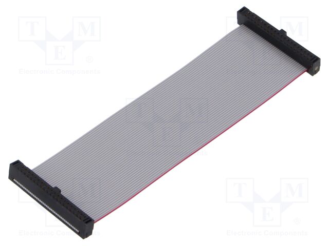 Ribbon cable with IDC connectors; Tape ph: 0.64mm; 88.9mm