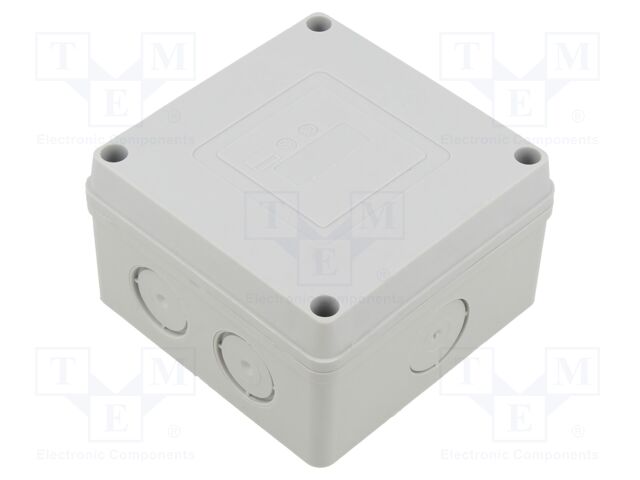 Enclosure: junction box; X: 89mm; Y: 52.5mm; Z: 89mm; wall mount