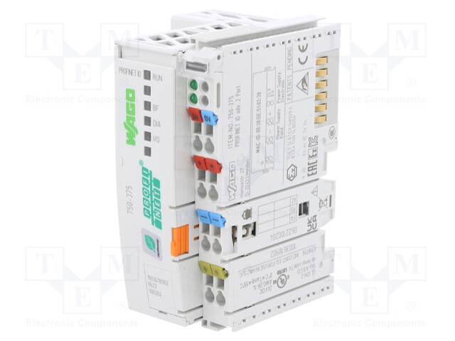 Fieldbus interface; 24VDC; DIN; RJ45 x2; IP20; Protocol: PROFINET