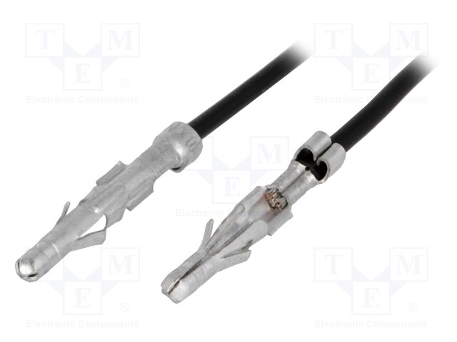 Contact; male; 18AWG; Standard .093"; tinned; Contacts ph: 5.03mm