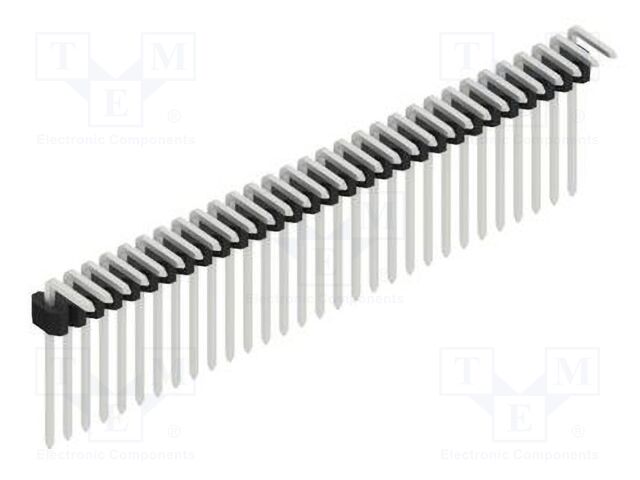 Connector: pin strips; pin header; male; PIN: 30; 1.27mm; THT; 1x30