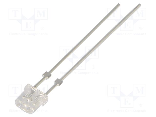 LED; green; rectangular; 4.7x2mm; 1120÷1560mcd; 115°; Front: flat